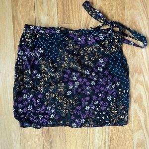 Asos tie waist skirt